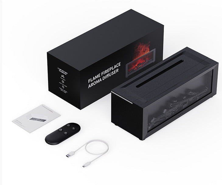 VedLjus™ – Aromadiffuser med eldeffekt